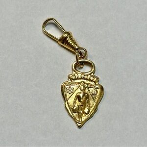 Gucci Bag Charm Gucci Key Charm Gucci pull zip Gucci Crest gold Charm Bag